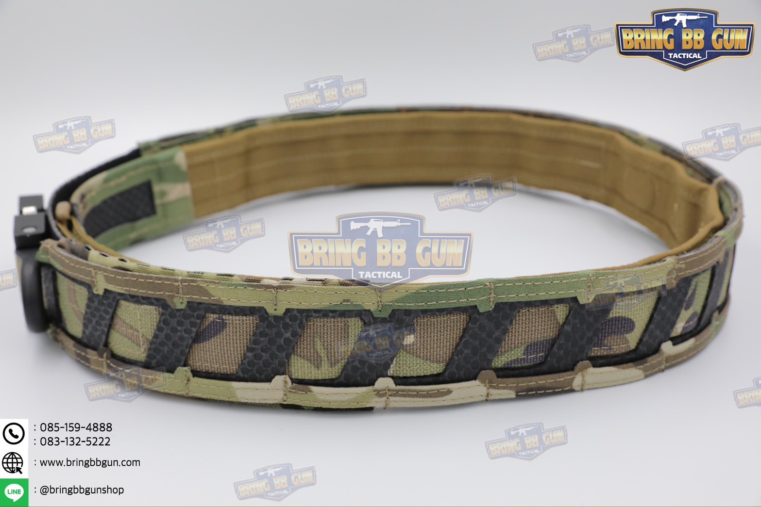 เข็มขัดแม่เหล็กยุทธวิธี Magnetic Battle Belt (เข็มขัด Tactical ทรง Magnetic Battle Belt) (เข็มขัด2ชั้น) (Magnetic Battle Belt) (Tactical Belt) (Agilite)