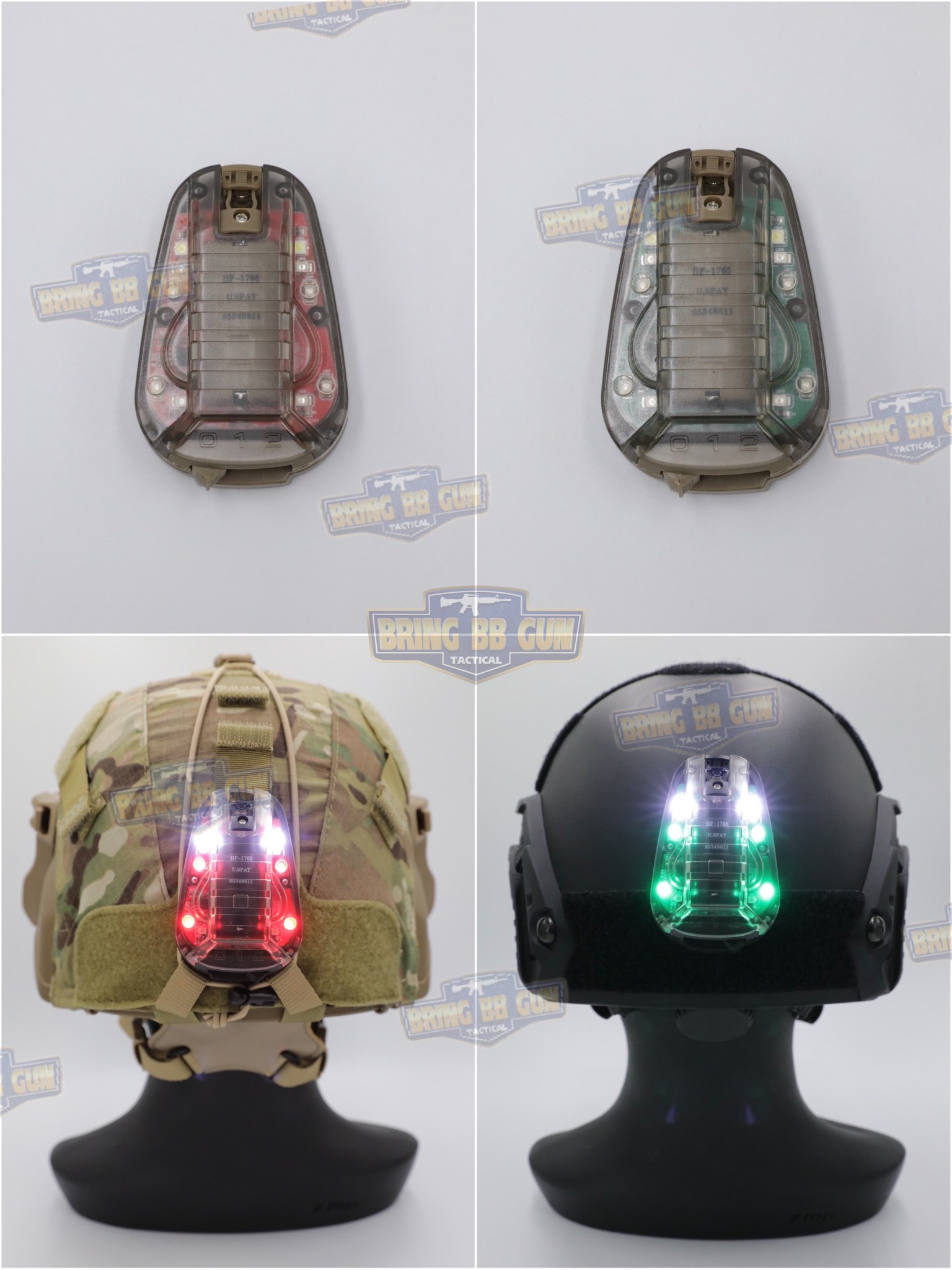 ไฟสำหรับติดหลังหมวก Hel-Star 6 Gen3 (ไฟติดหลังหมวกฟาส) (Hel-Star 6 Gen3 Helmet Light)