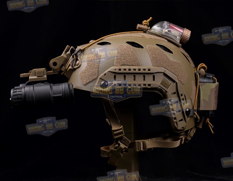 FRO PVS31 Battery Retention System (เพ้าเก็บแบตเตอรี่ไนท์วิชั่นติดหมวก Fast) (NVG Battery Helmet Pouch) (FERROR) (FRO)