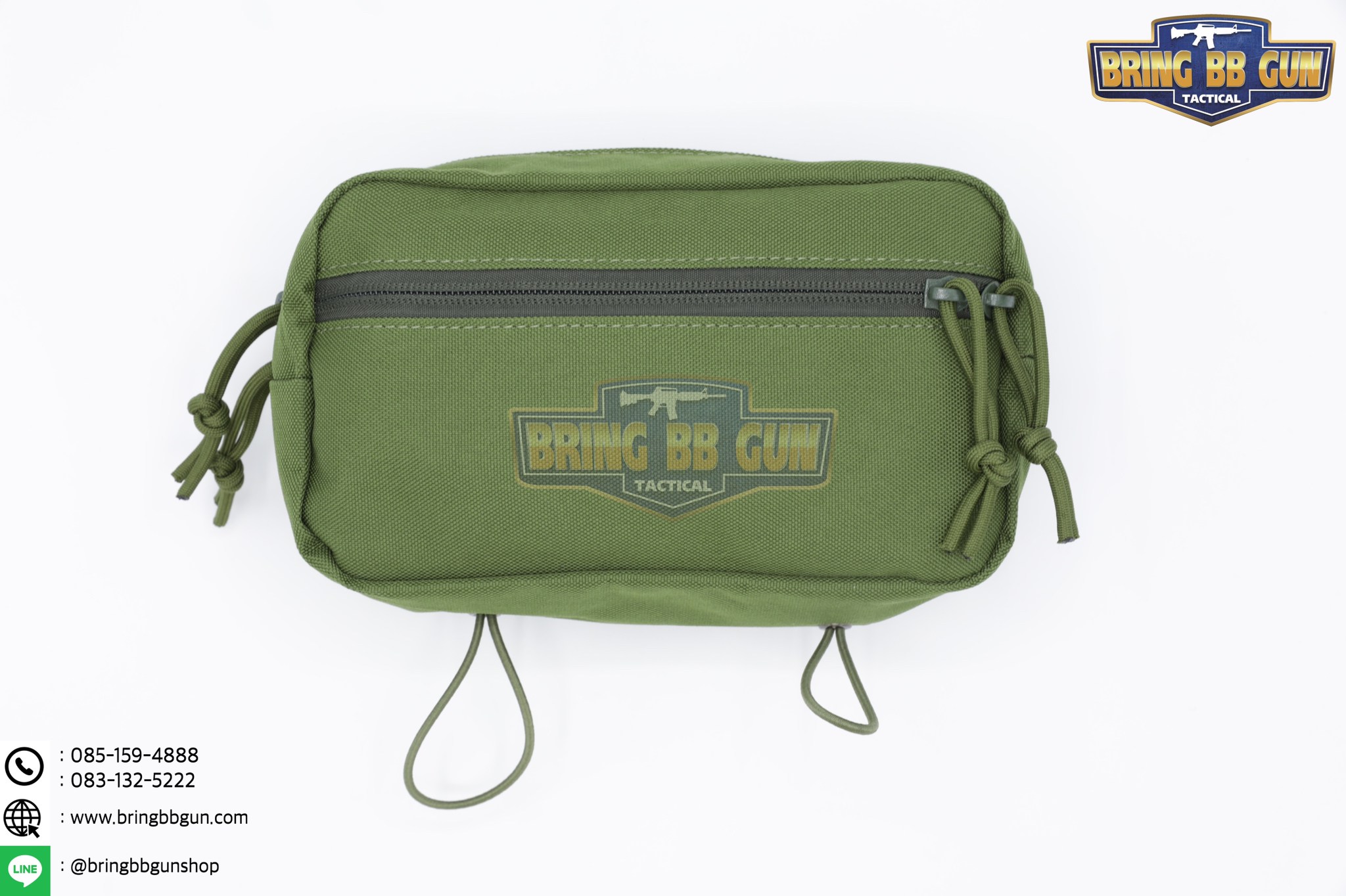 กระเป๋าจิงโจ้ติดเสื้อเวส ทรงสีเหลี่ยม (Drop Pouch) (Lower Accessories Pouch)