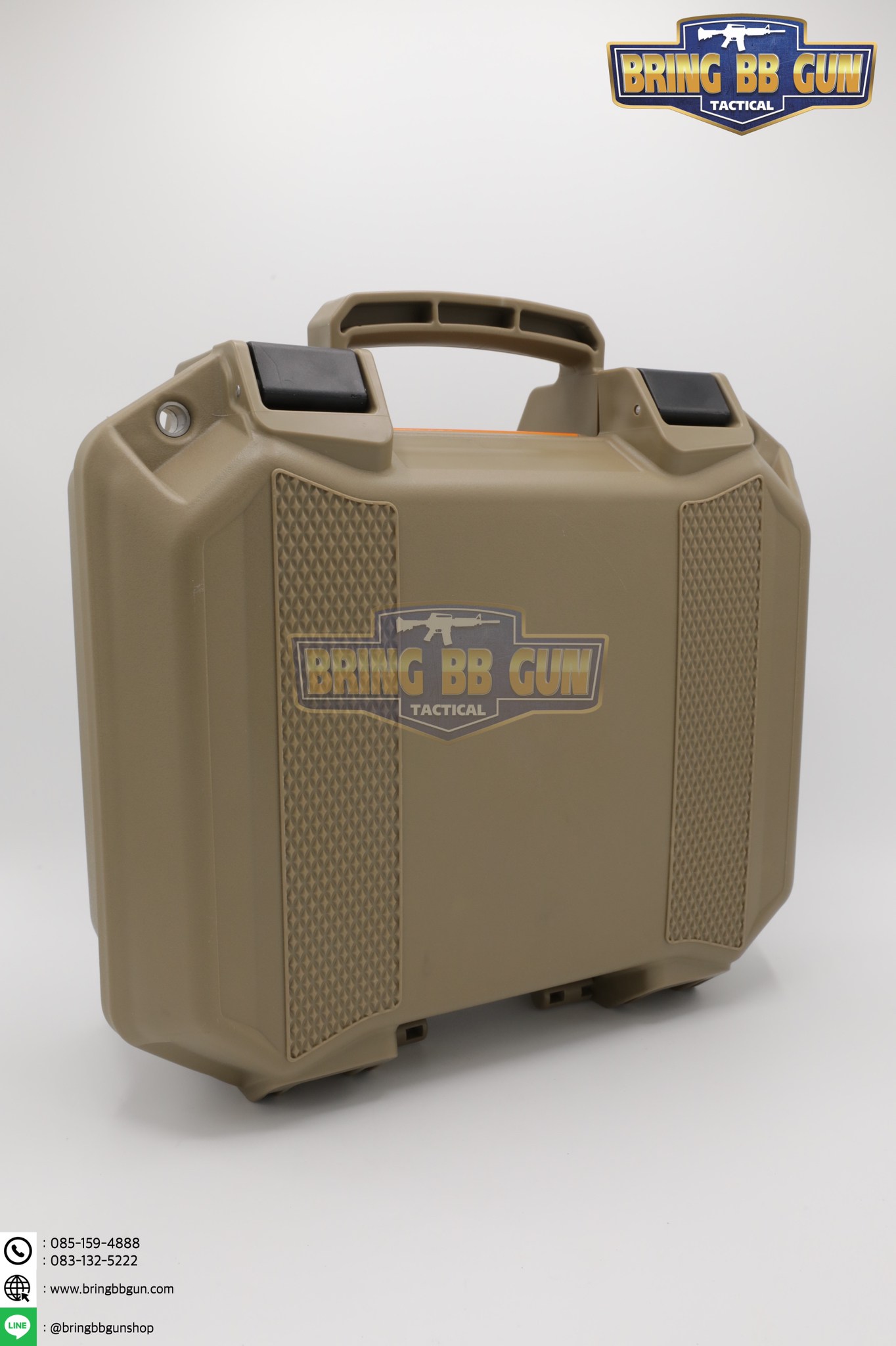 กล่องปืน B5 ขนาดภายนอก : 31*31*13.5cm. ขนาดภายใน : 28*19*8cm.