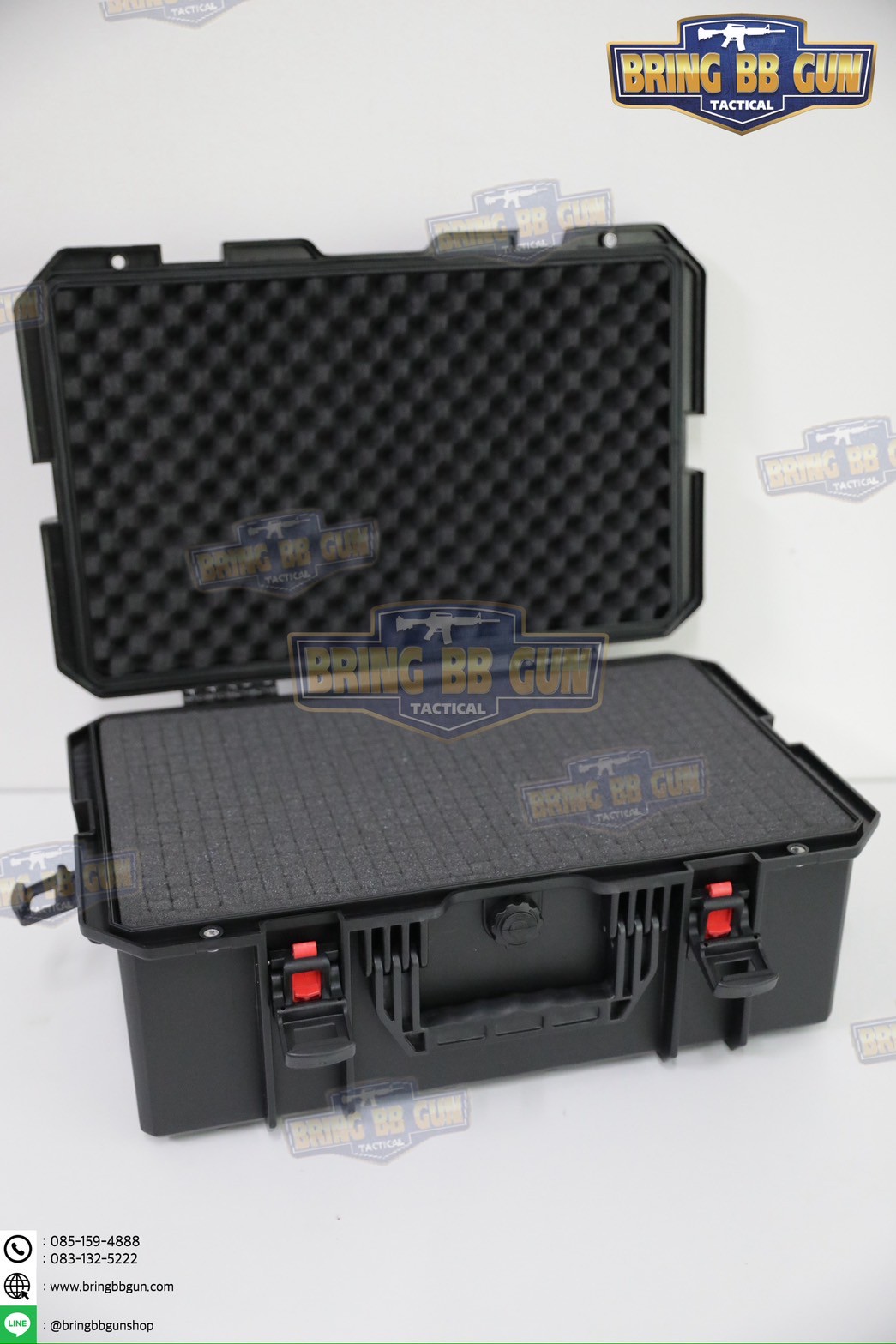 กล่องปืนสั้น Plasma Case รุ่น P04 (SW1022) (เคสกันกระแทรก Plasma) (กล่องกันกระแทก)