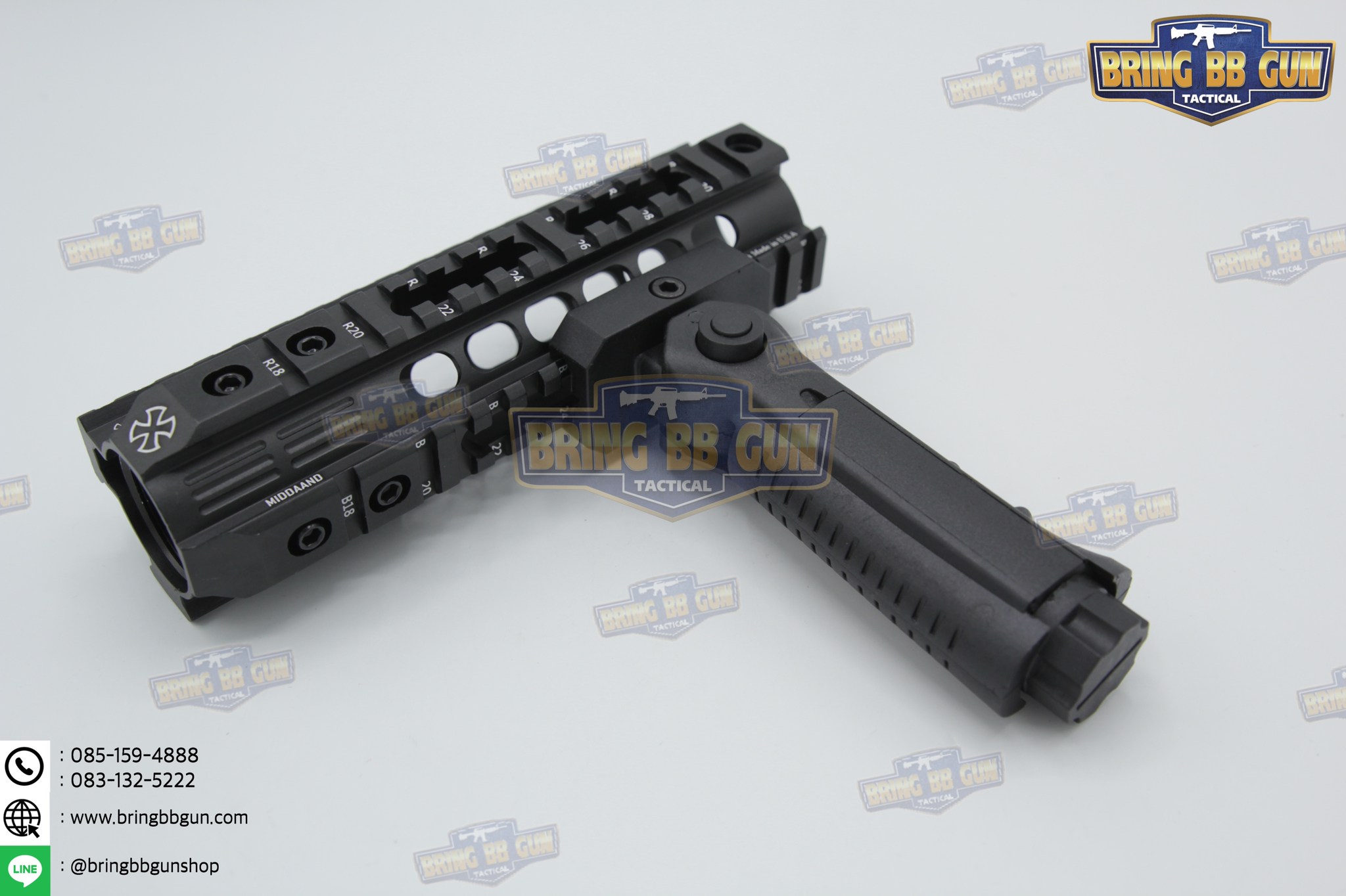กริ๊ปมือหน้าพับหน้า-หลัง (Tactical Folding Grips)