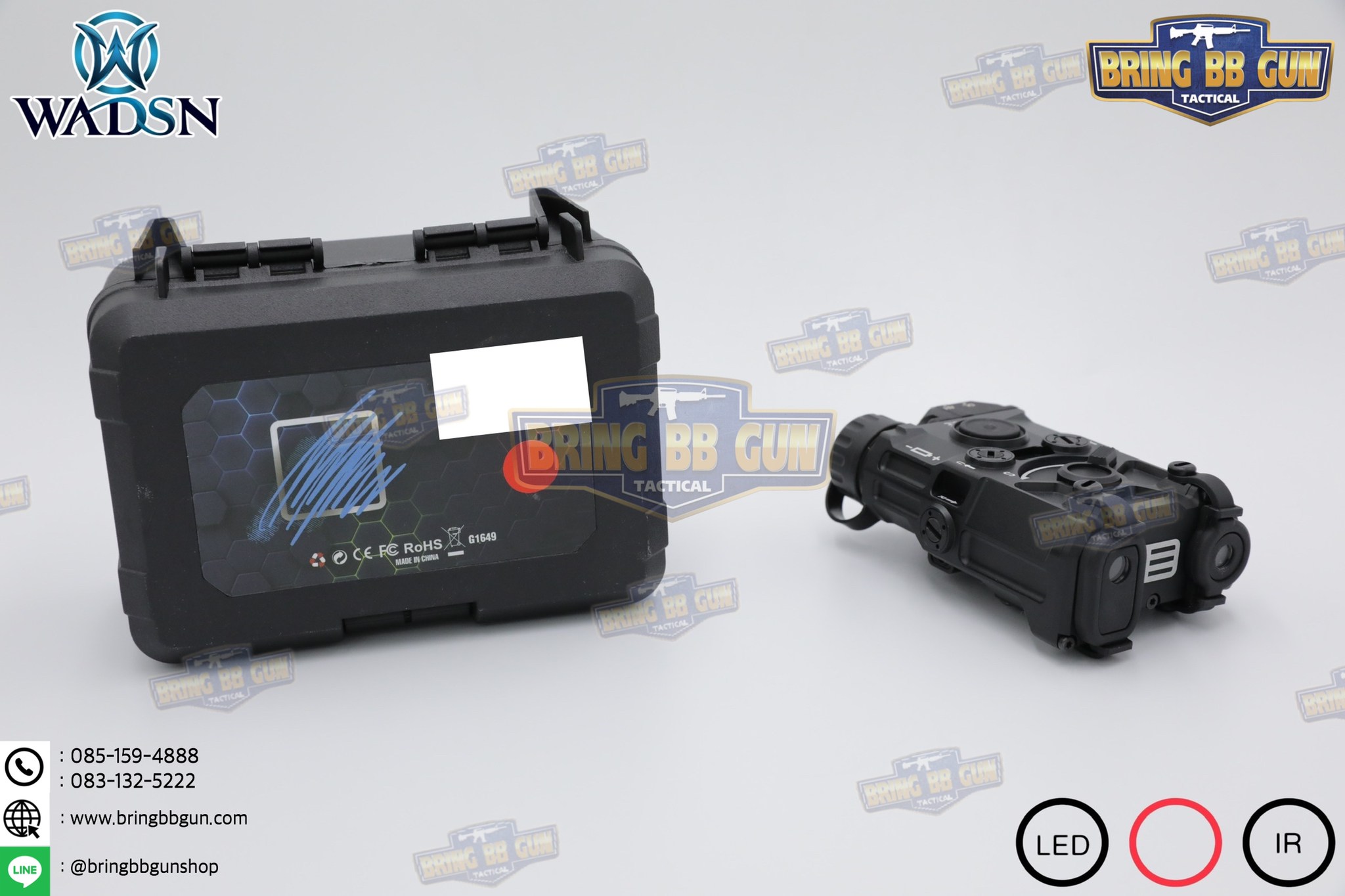 กล่อง Eo-tech OGL ยี่ห้อ WADSN รุ่น บอดี้อลูมิเนียม (OGL) (EOTECH OGL) (ON-GUN-LASER)