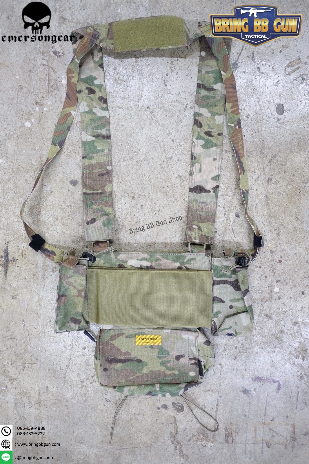 Micro Fight Chissis MK3 Chest Rig ยี่ห้อ Emerson