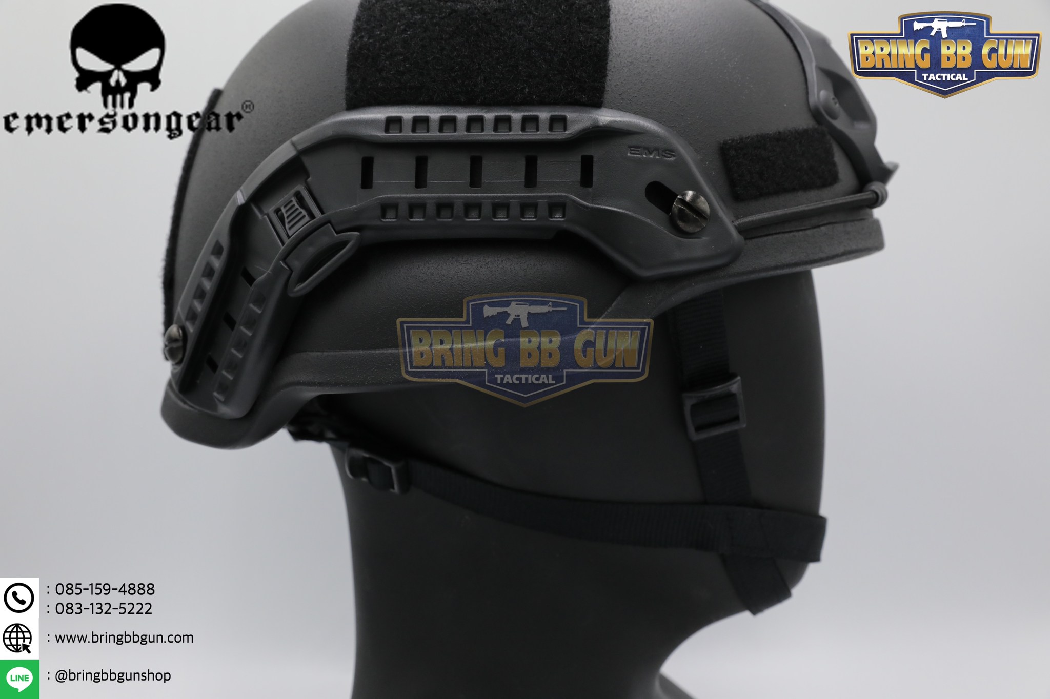 หมวก Mich 2002 ยี่ห้อ Emerson (EMERSON ACH MICH 2002Helmet-Special action version) (ACH Mich 2002 Helmet)