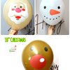 ลูกโป่งกลม10”ลายคริสมาสต์คละแบบ แพค 50 ใบ
