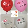 ลูกโป่งPS I love you - 50 ใบต่อแพ็ค