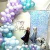 Shimmer balloon backdrop - princess