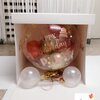 ลูกโป่งบับเบิ้ล + กล่องเซอร์ไพรส์วันเกิด