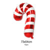 ลูกโป่งฟอยล์ cute candy cane แดง