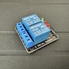 2 Channel 3V Relay Module Board 3.3V Low Level Trigger with Lamp For Arduino AC 250V 10A DC 30V