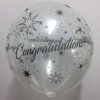 ลูกโป่งลายcongratulations ดาวแฉก12นิ้ว: 50ใบต่อแพ็ค