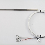 RTD PT100 , Dia 6.35 mm , Length 100 mm , Cable 1 M , Teflon , 3 Wire