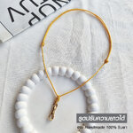 สร้อยคอพระ เชือกร่มมูลี่ เกรดพรีเเมี่ยม Handmade ใส่ก้ามปู รูดปรับความยาวได้ หนา 2 มิล โดยร้านชินตา