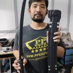 ดาบฟ้าร้อง รุ่น1 บอกเลยว่าHotมาก งานมีด แฮนเมค ทำโดยคนไทย 100% ของ PPKNIFE