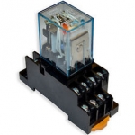 Relay Coil 220 Vac With Socket