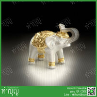 ช้าง ทองเหลือง ช้างตั้งศาล ช้างศาลพระพรหม ทำสี ปิดทอง