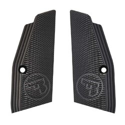 AL GRIPS CZ 75 SHORT, BLACK CHECKER