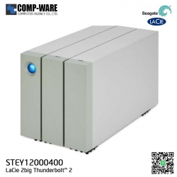 Seagate LaCie 2Big RAID Thunderbolt 2 12TB 7200RPM External Hard Drive STEY12000400