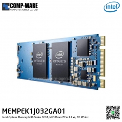 Intel Optane Memory M10 Series (32GB, M.2 80mm PCIe 3.1 x4, 3D XPoint) - MEMPEK1J032GA01