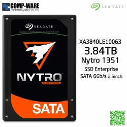 Seagate Nytro 1351 3.84TB 2.5 Inch Enterprise SATA SSD 3D TLC with DuraWrite ,NO ENCRYPTION , 5 Years warranty - XA3840LE10063