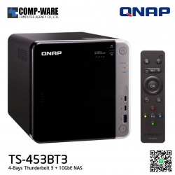 QNAP NAS (4-Bay) TS-453BT3 (8GB RAM) Thunderbolt 3 + 10GbE NAS
