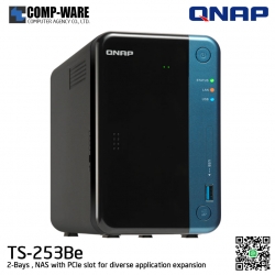 QNAP NAS (2-Bay) TS-253Be (4GB RAM up to 8GB) , no HDD
