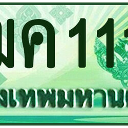 ทะเบียนสวย 1111 ขายทะเบียน 1111 2ฒค 1111