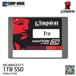 Kingston SSDNow KC400 1TB SSD 2.5" Solid State Drive - SKC400S37/1T