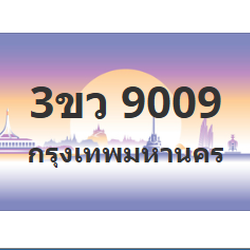 ทะเบียนสวย 9009 ขายทะเบียน 9009 3ขว 9009