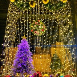 ซุ้มถ่ายภาพในธีมคริสต์มาส ขนาด1.8*1*2.9เมตร