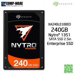 Seagate Nytro 1351 240GB 2.5 Inch Enterprise SATA SSD 3D TLC with DuraWrite ,NO ENCRYPTION , 5 Years warranty - XA240LE10003