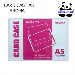 ซองพลาสติกเเข็ง Card Case A5 ราคาถูก AROMA