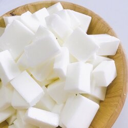 เบสสบู่ เบสสบู่กลีเซอรีน แบบขุ่น เบสสบู่น้ำมันมะพร้าว naturalsoapbase ขนาด 1 กิโลกรัม