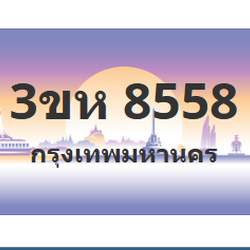 ทะเบียนสวย 8558 ขายทะเบียน 8558 3ขห 8558 (ผลรวม 36)