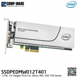 Intel SSD 750 Series 1.2TB Full Height PCI Express 3.0 20nm MLC - SSDPEDMW012T401