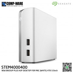 Seagate 4TB External Storage Hard Drives for Mac 3.5inch USB 3.0 - STEM4000400