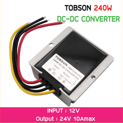วงจรเพิ่มแรงดันจากแบตเตอรี่ 12V เป็น 24V จ่ายกระแสสูงสุด 10A