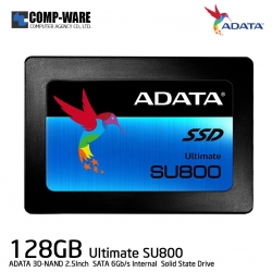 ADATA SSD Ultimate SU800 128GB 3D-NAND 2.5Inch SATA-III Internal Solid State Drive (ASU800SS-128GT)