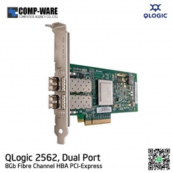 QLogic Dell QLE2562 Dual Port 8Gb Fibre Channel to PCI Express Host Bus Adapter