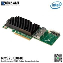 Intel Integrated RAID Module RMS25KB040 - Storage controller (RAID) - 4 Channel - SATA 6Gb/s / SAS