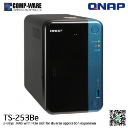 QNAP NAS (2-Bay) TS-253Be (2GB RAM up to 8GB), no HDD