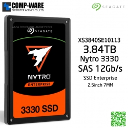 Seagate Nytro 3330 3.84TB 2.5 Inch Enterprise SSD SAS 12Gb/s ,SED BASE, 5 Years warranty - XS3840SE10113