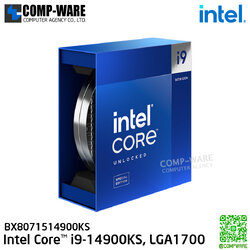 CPU BX8071514900KS Intel Core™ i9-14900KS Desktop Processor 24 cores (8 P-cores + 16 E-cores) 36M Cache, up to 5.8 GHz (LGA1700) - 3Y Warranty