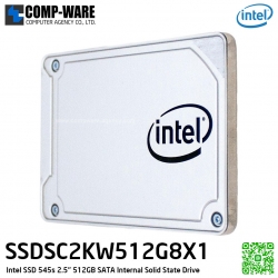 Intel SSD 545s 2.5" 512GB SATA Internal Solid State Drive (SSD) SSDSC2KW512G8X1 (64-Layer TLC 3D NAND) SSDSC2KW512G8X1