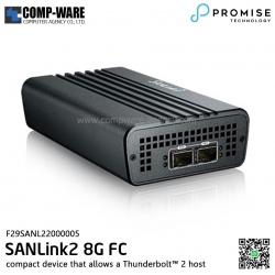 PROMISE SANLink2 Thunderbolt 2 to 8Gbps FC Adapter - F29SANL22000005