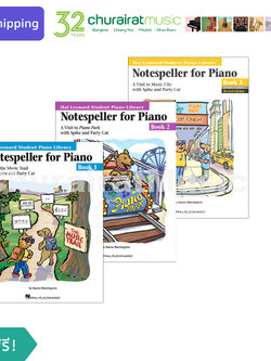 หนังสือเปียโน Hal Leonard Student Piano Library Notespeller
