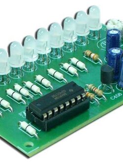 FK157 TWO WAY CHASING LIGHT TWO COLOUR 10 LED