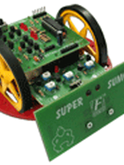 FUTUREKIT FK-1109 หุ่นยนต์ซูโม่ MICRO AVR1 SUPER SUMO (ชุดคิทยังไม่ประกอบ)